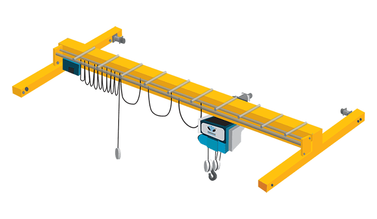 Single Girder Crane for Efficient Material Handling