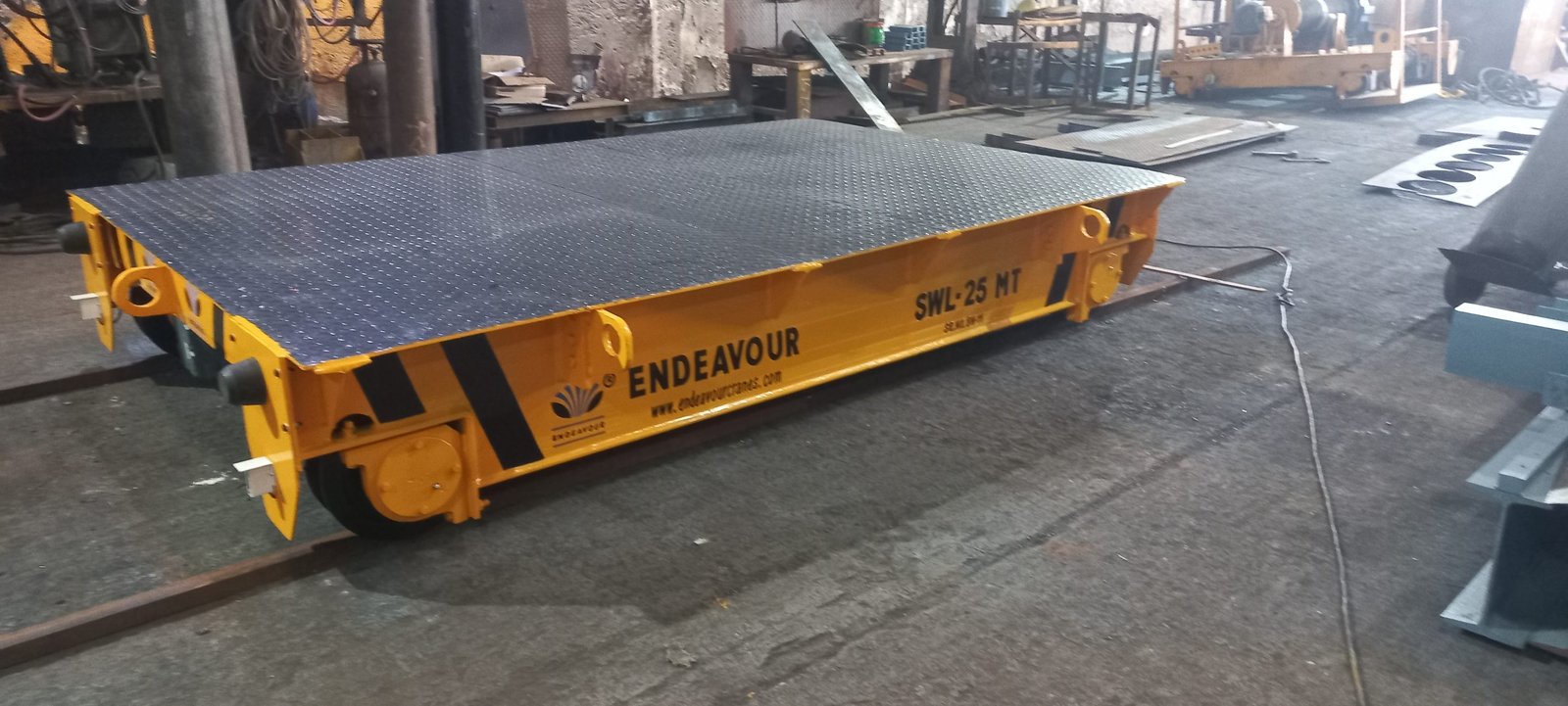 Transfer Trolley used for efficient material handling in an industrial setting